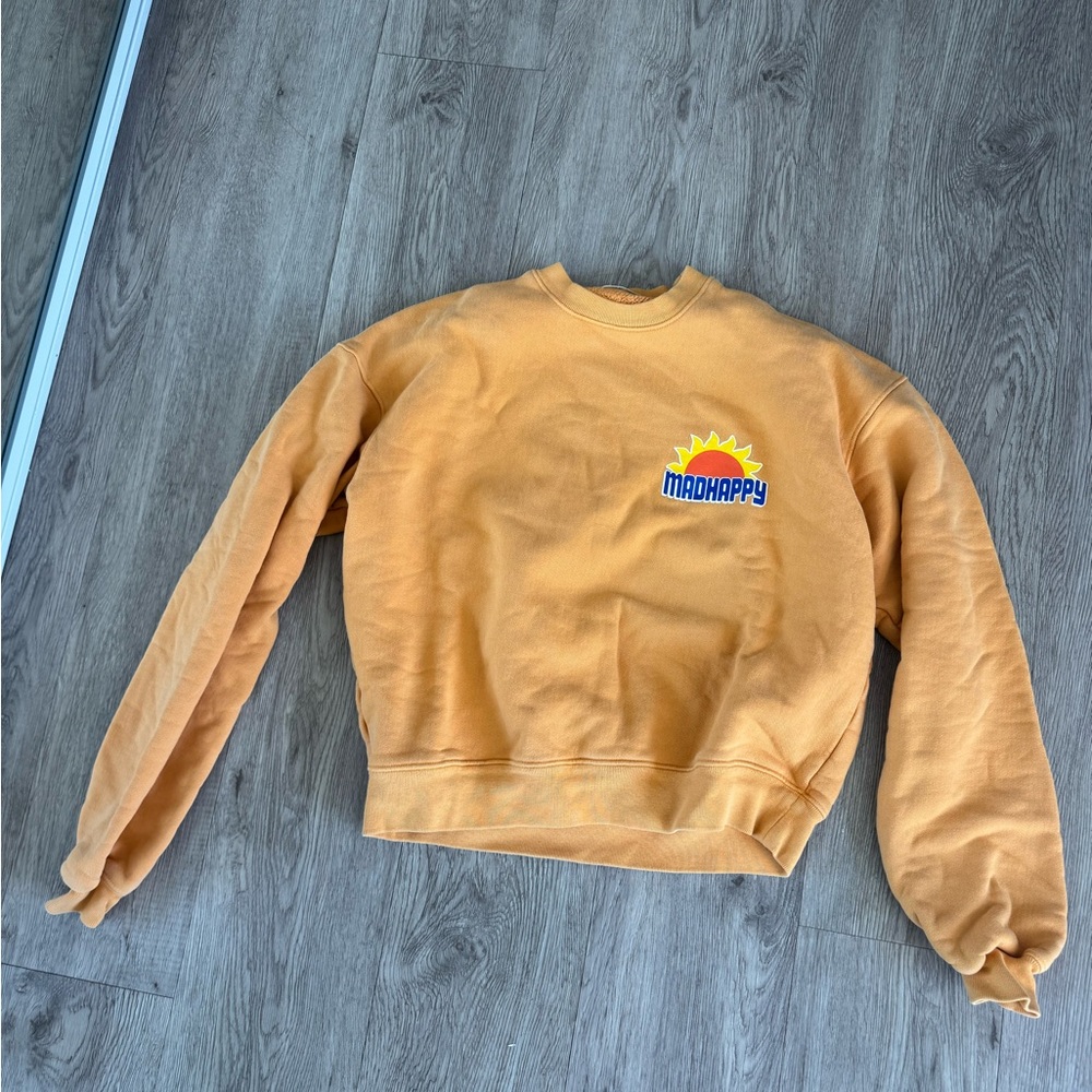 Madhappy Yellow/Orange Crewneck Sweatshirt